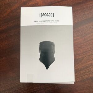 Wolford Black Fatal String Body-Dress NWT